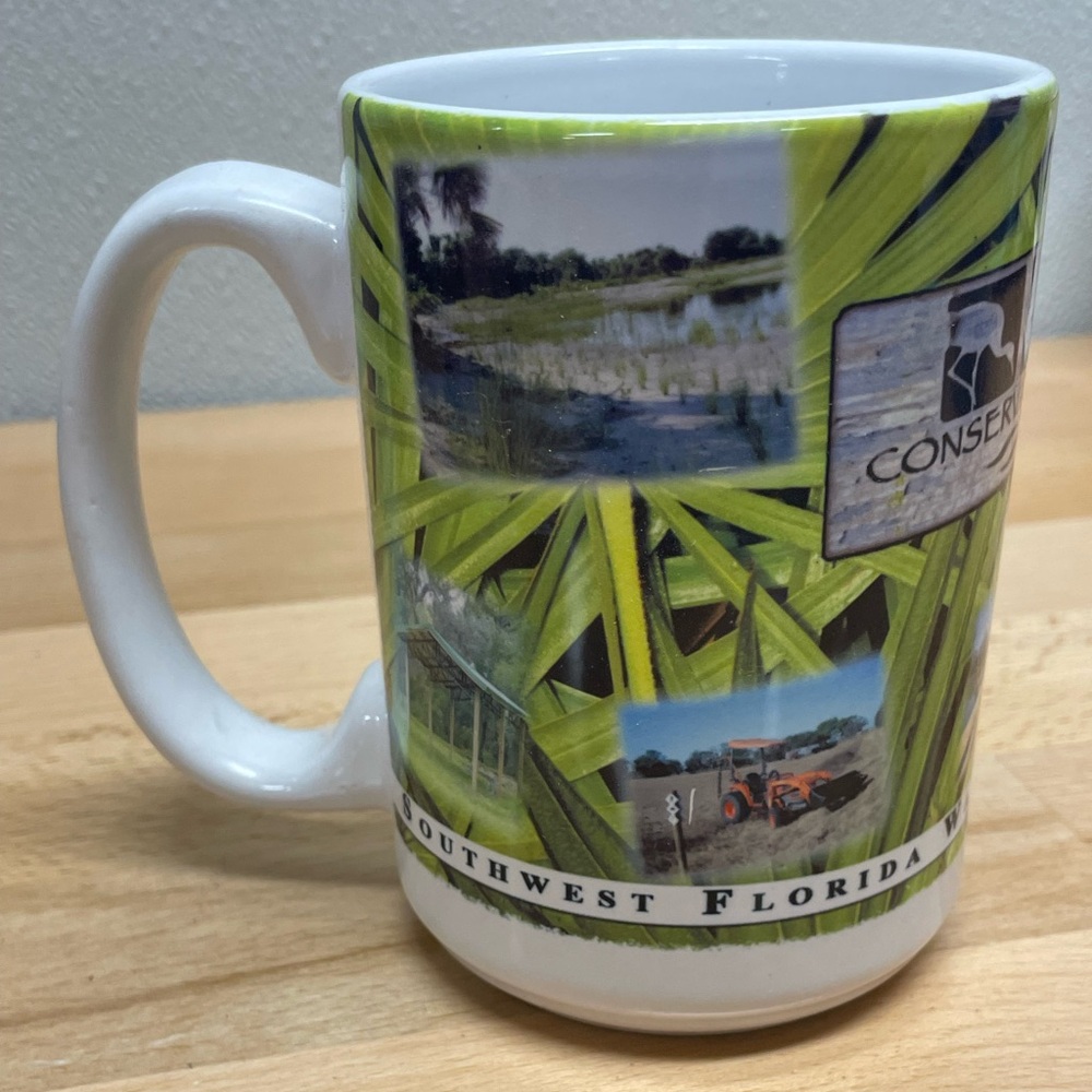 Southwest Florida Water Management District Coffee Cup. Conservation Land Mug.